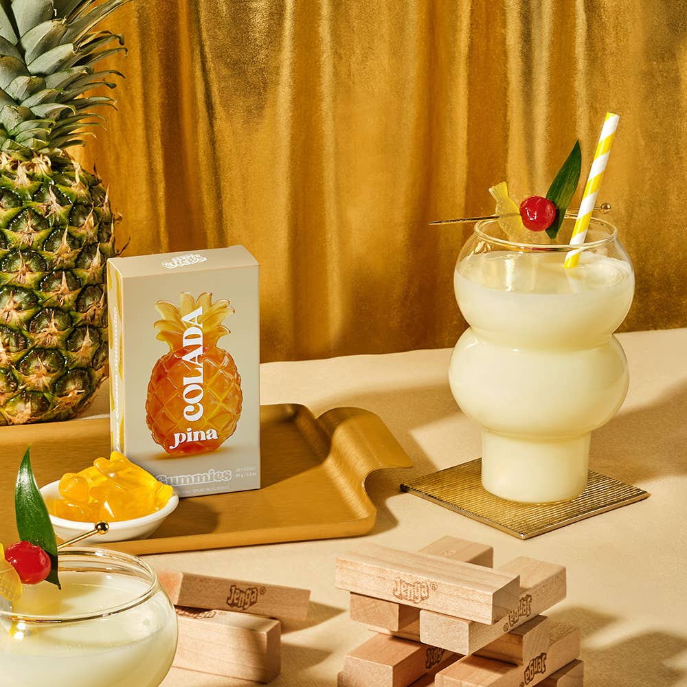 Vesper Bites - Pina Colada Gummies, Chewy Candies, All natural