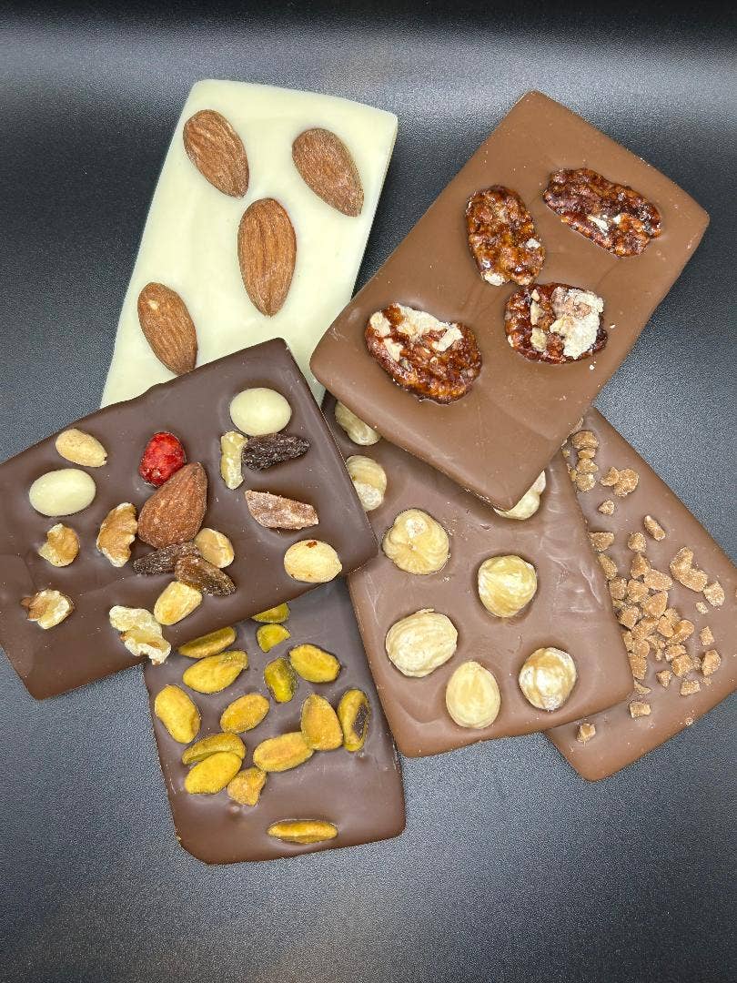 Norm & Lenore - 6 piece Assorted Bark: Nut Lover