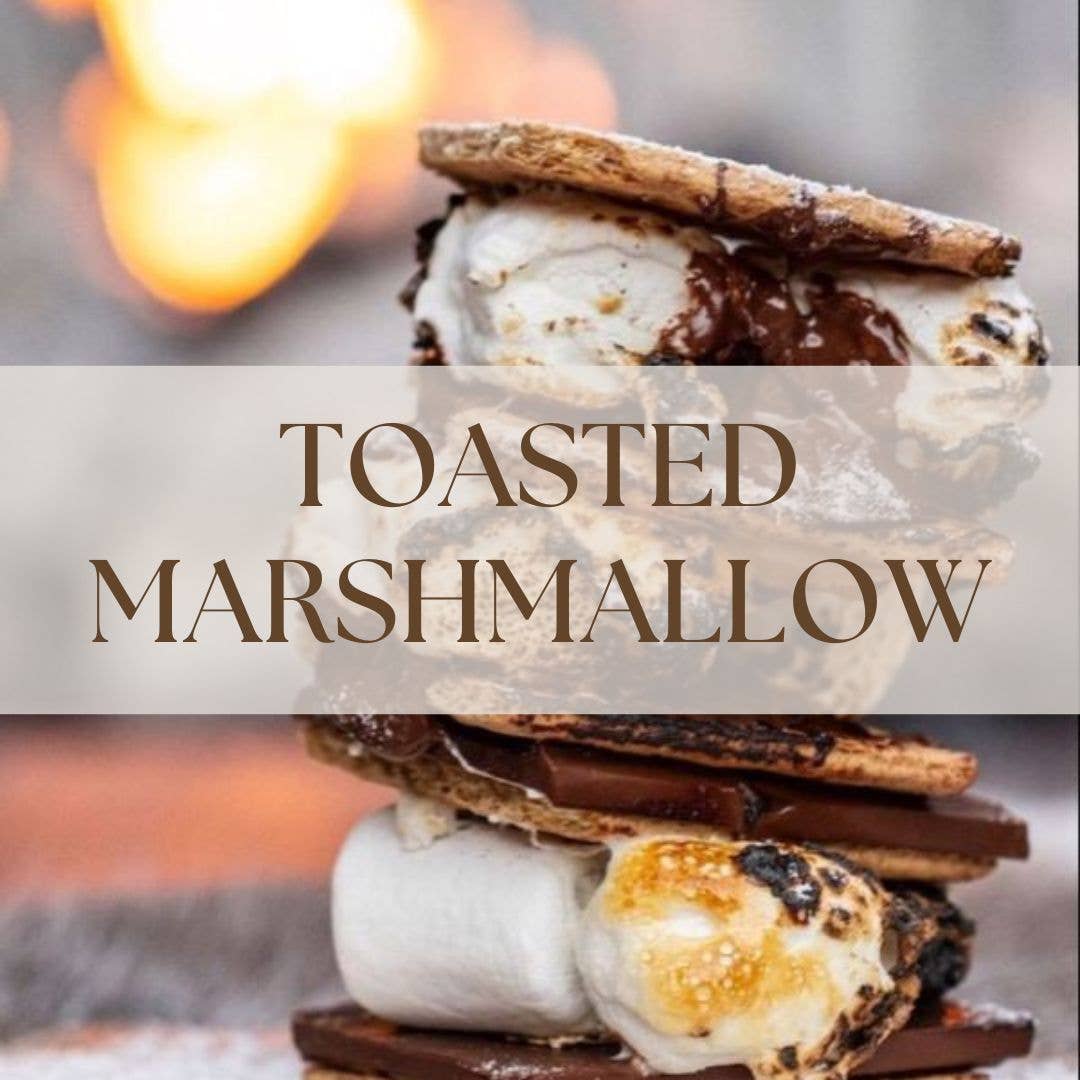 Prairie Creek Candles - TOASTED MARSHMALLOW | 8OZ NON TOXIC SOY CANDLE | FALL COLLECTION