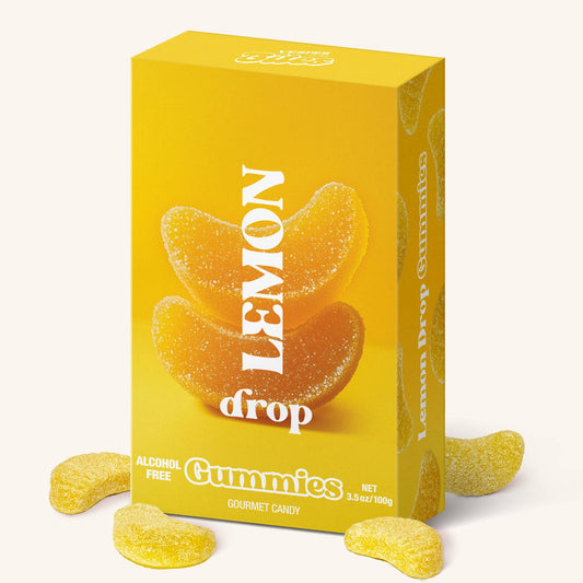 Vesper Bites - Lemon Drop Gummies, Chewy Candies, All natural