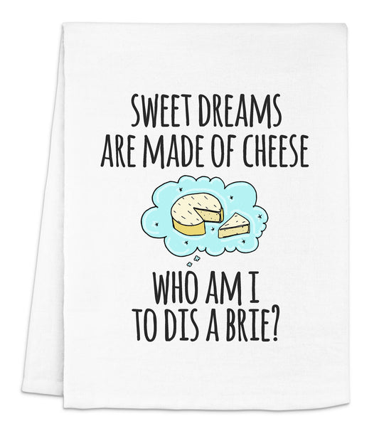 Dish Towel - Moonlight Makers - Colorful Dish Towels - Sweet Dreams are Made of Cheese