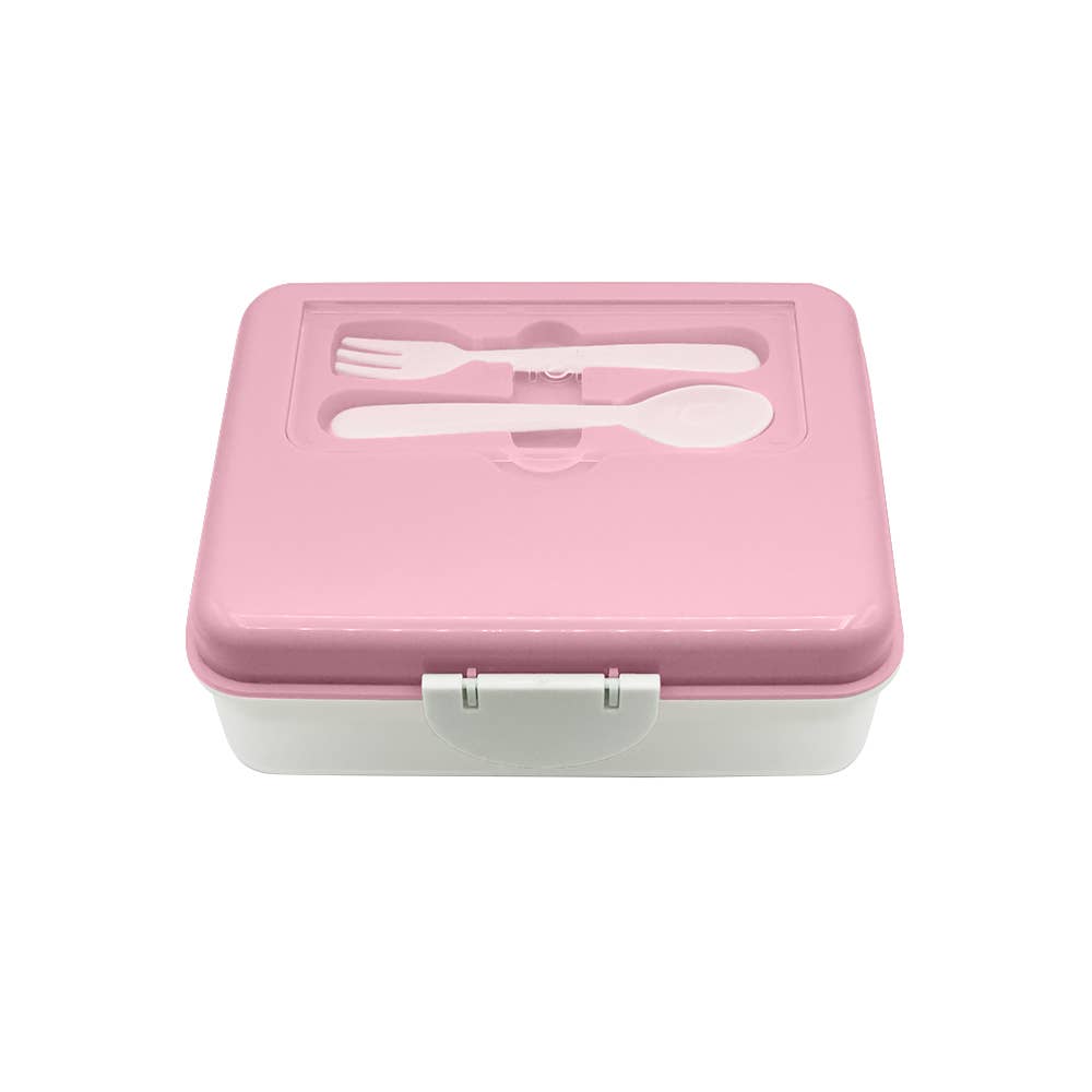 melii - 2 Tier Bento Box: Pink