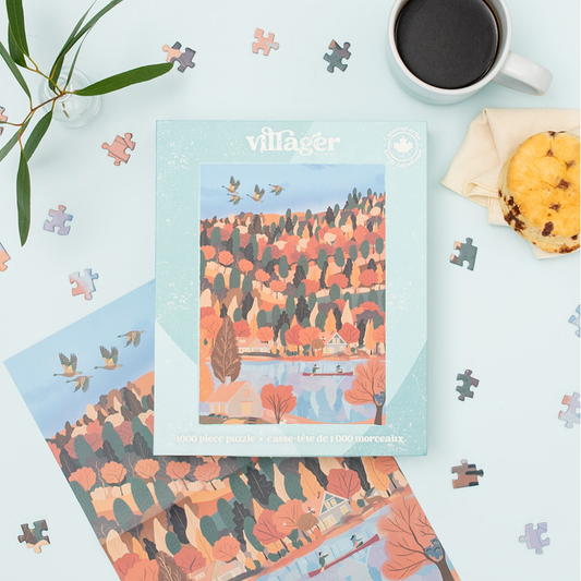 Villager Puzzles - Changing Seasons | 1000-Piece Puzzle | Designed in Canada