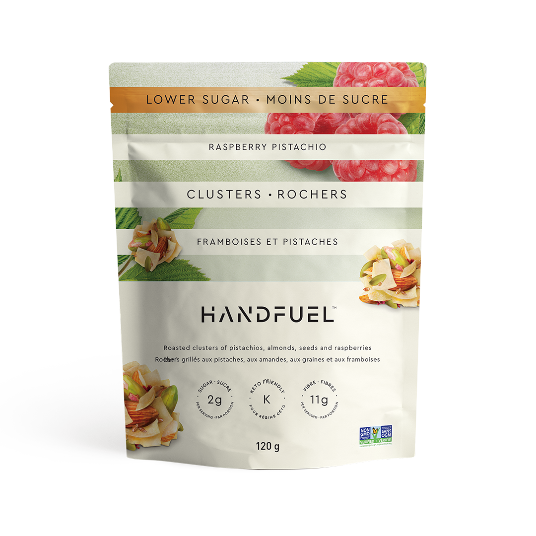 HANDFUEL - Raspberry Pistachio Clusters150g x 12