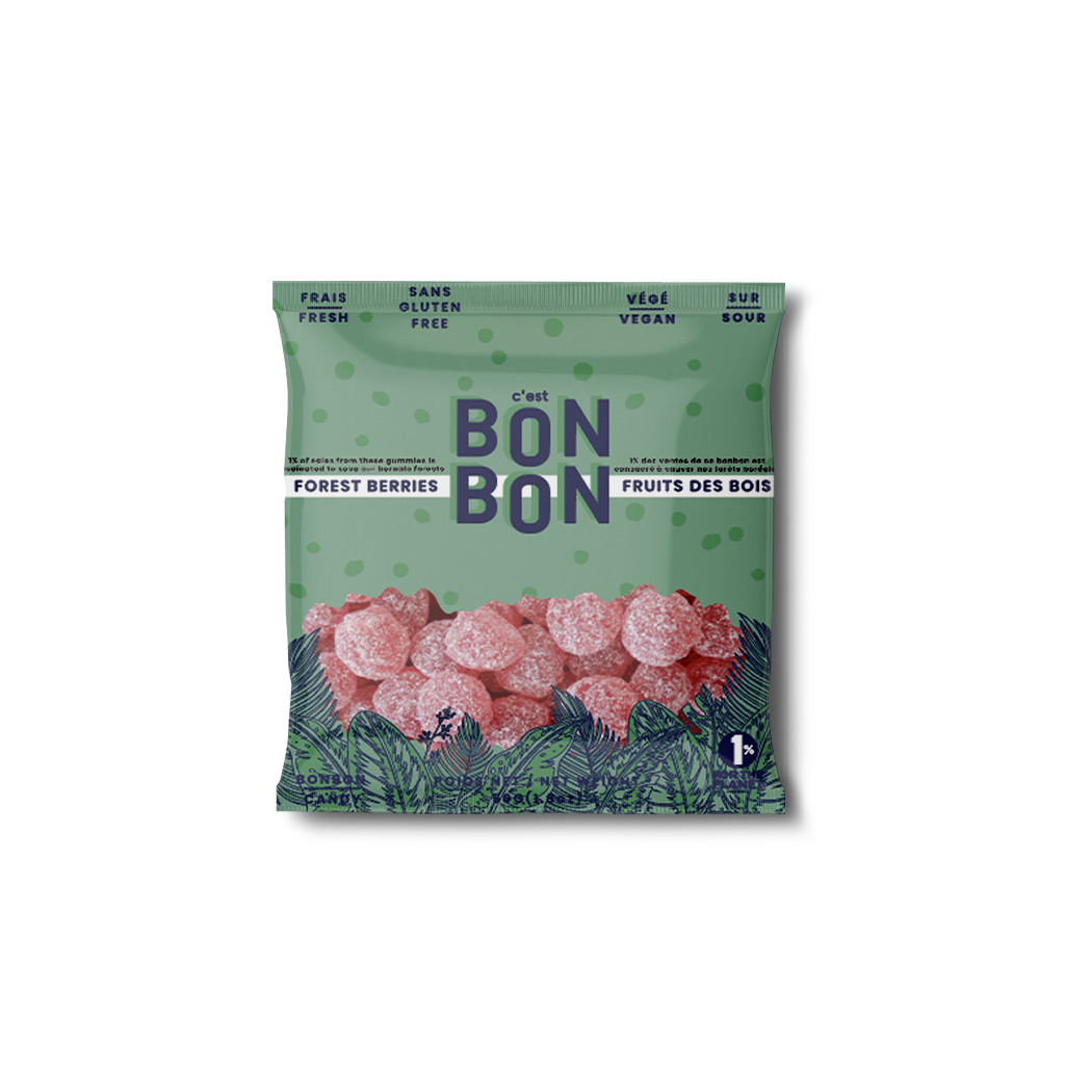 La boîte à bonbons - Vegan Forest Berries - Gummy Candies