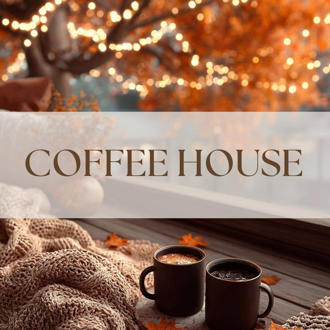 Prairie Creek Candles - COFFEE HOUSE | 8OZ NON TOXIC SOY CANDLE | FALL COLLECTION