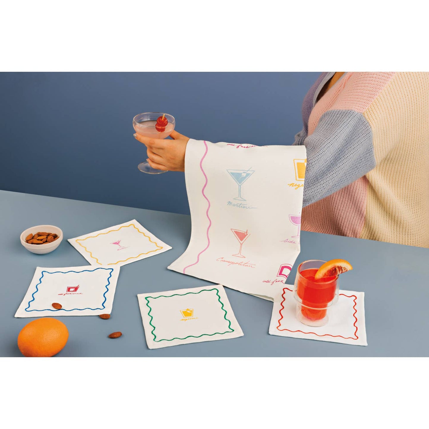 Danica Brands - Happy Hour Dishtowel