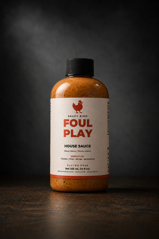 Saucy Bird - Foul Play | Savoury House Sauce | Gluten-Free | 355 mL