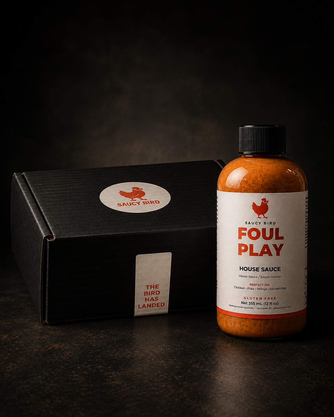 Saucy Bird - Foul Play | Savoury House Sauce | Gluten-Free | 355 mL