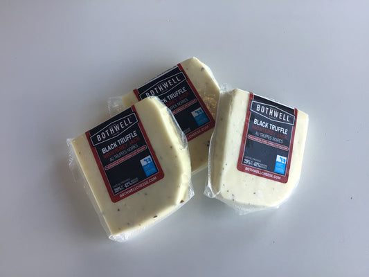 Black truffle cheese