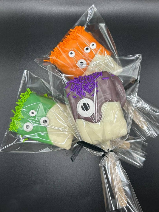 Norm & Lenore - Halloween Monster Rice Krispie Square