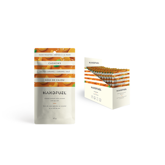 HANDFUEL - Salted Caramel Cashews 40g X 12