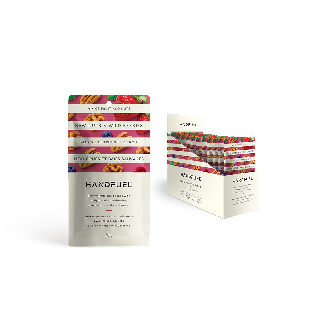 HANDFUEL - Raw Nuts & Wild Berries 40g X 12