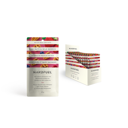 HANDFUEL - Raw Nuts & Wild Berries 40g X 12