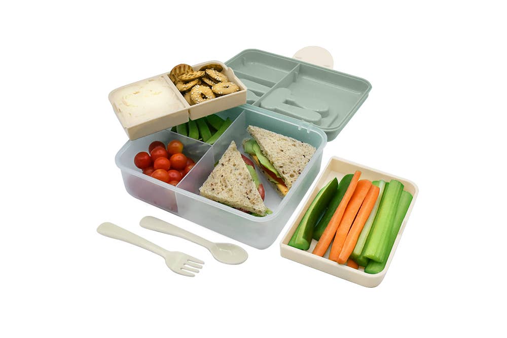 melii - 2 Tier Bento Box: Pink