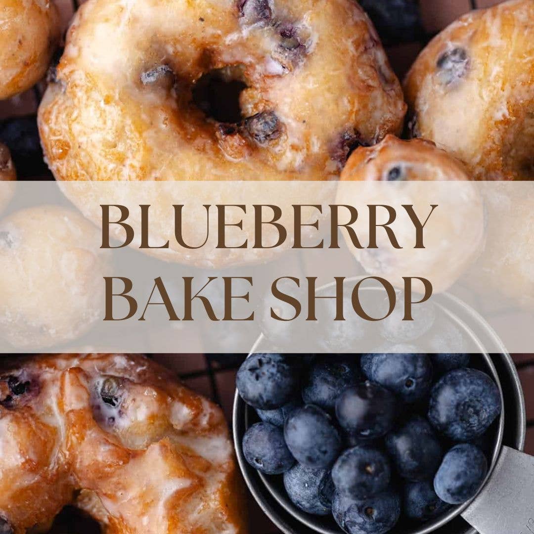 Prairie Creek Candles - BLUEBERRY BAKE SHOP | 8OZ NON TOXIC SOY CANDLE | FALL COLLECTION