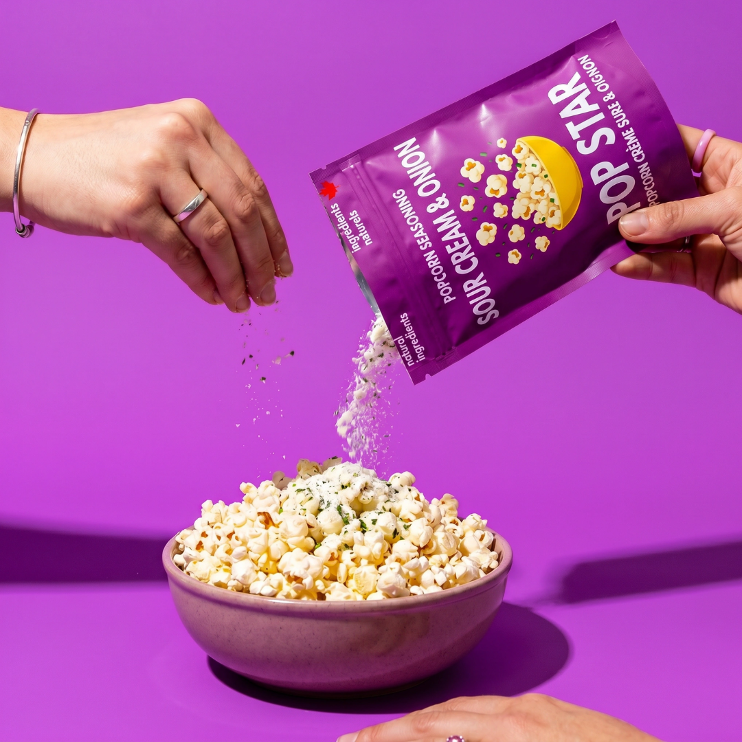 The Spice Age - Pop Star - Sour Cream & Onion Popcorn Topper