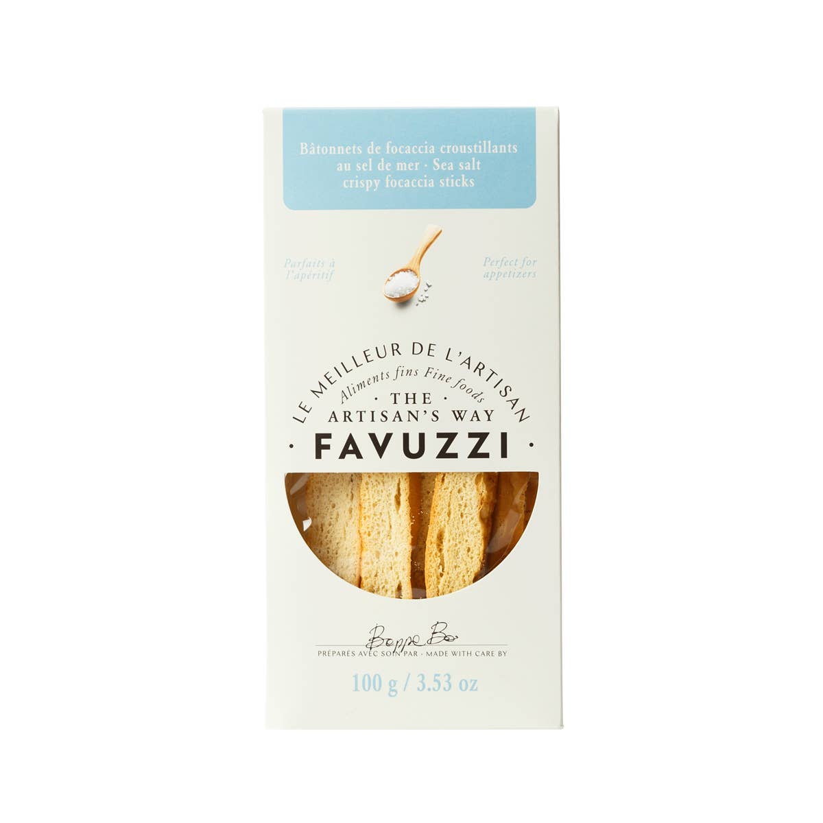 Favuzzi - Sea salt crispy focaccia sticks