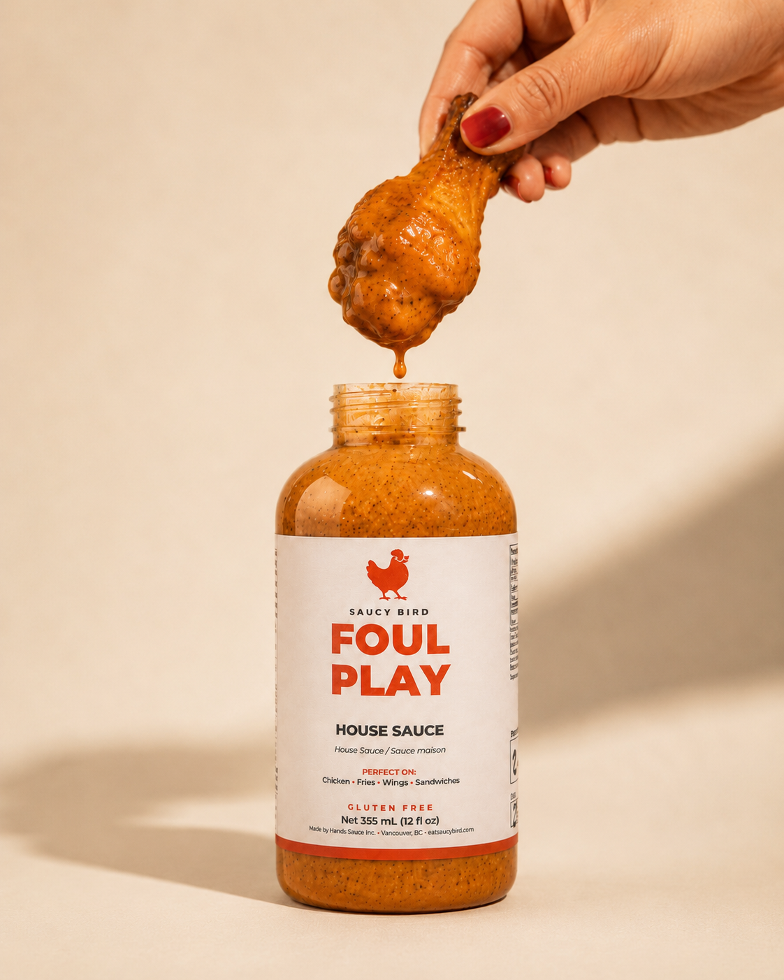 Saucy Bird - Foul Play | Savoury House Sauce | Gluten-Free | 355 mL