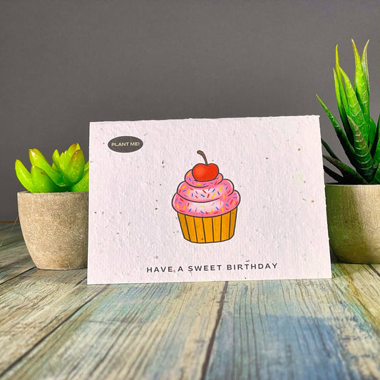 Plantable Greetings - Have a Sweet Birthday Plantable Greeting Card