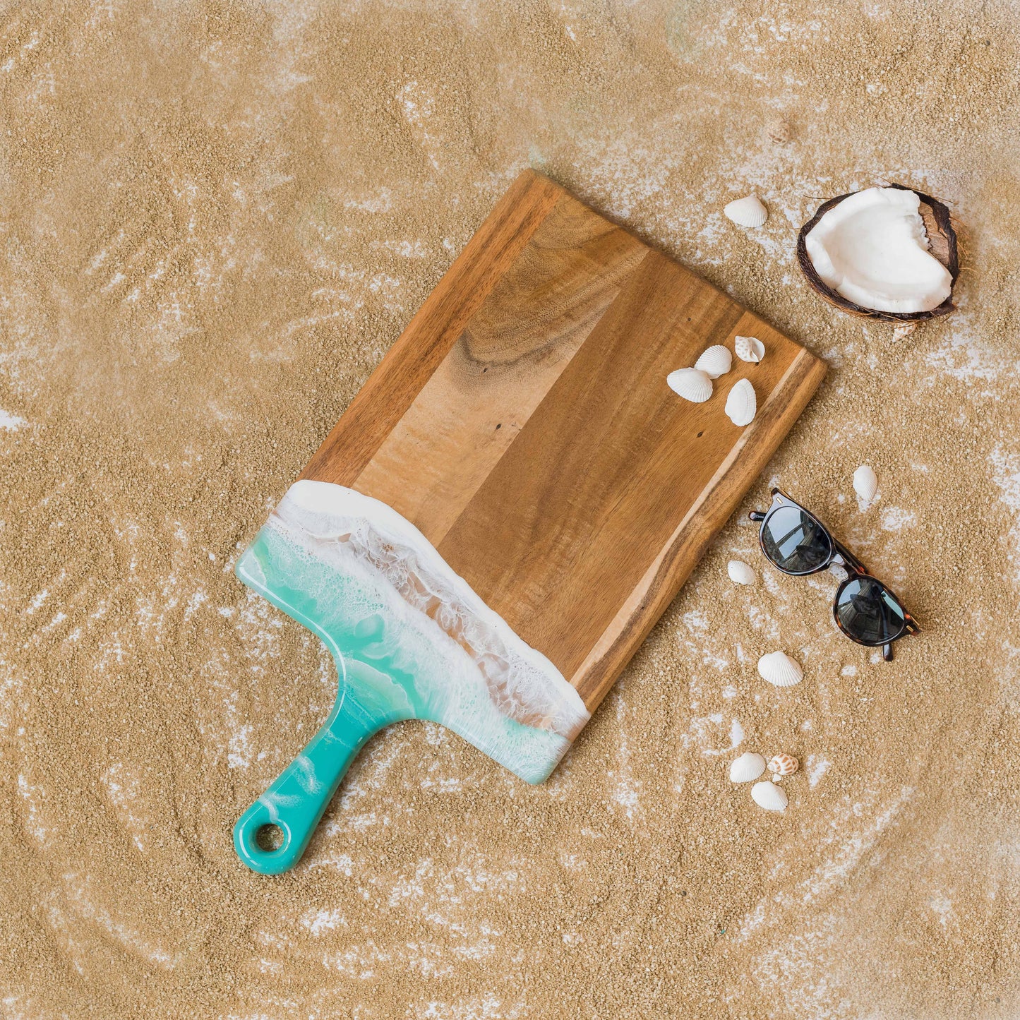 Lynn & Liana Designs - Charcuterie Board - Medium 8" x 16" Caribbean Blue