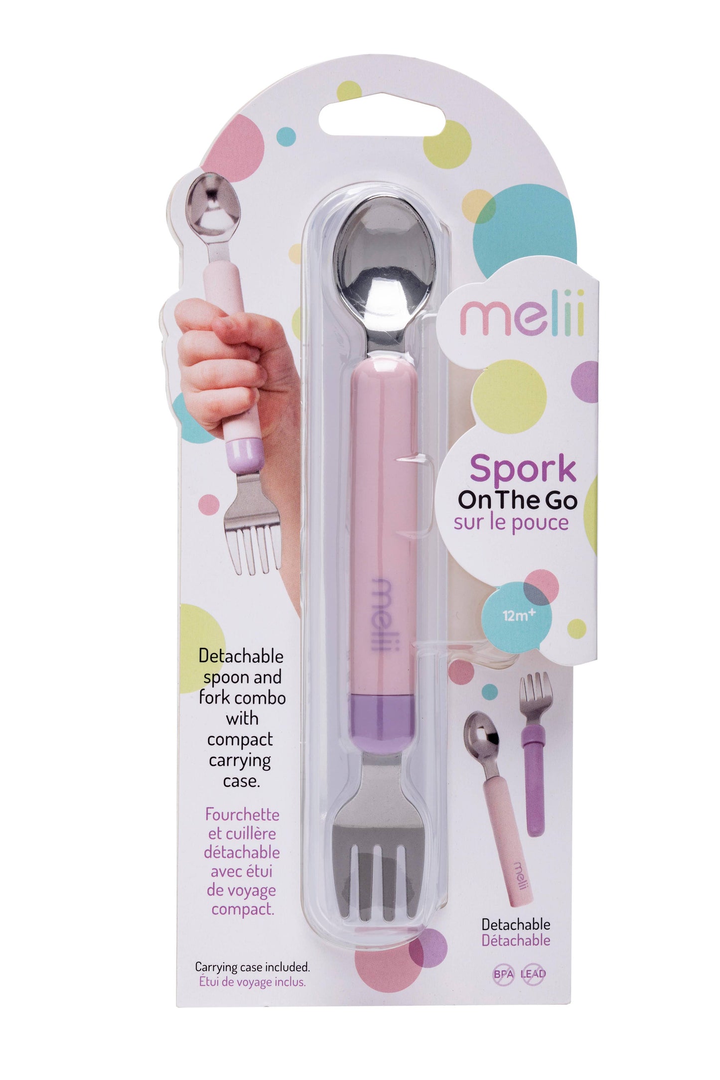 melii - Spork On the Go: Blue & Purple