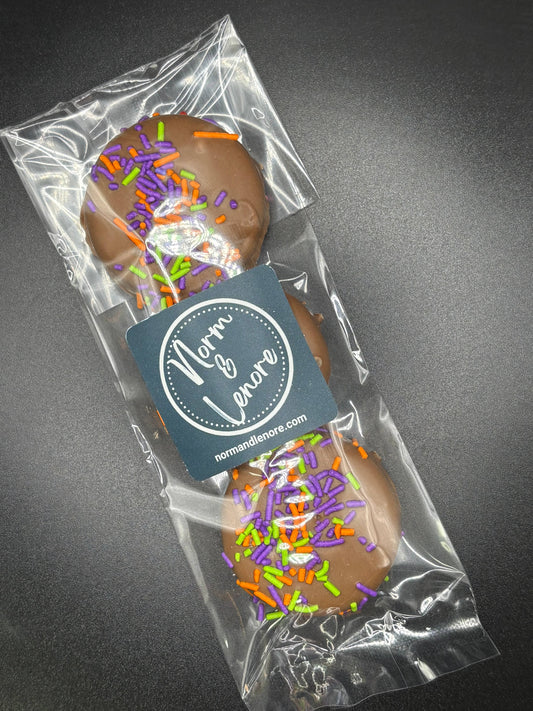 Norm & Lenore - Halloween Milk Chocolate Covered Oreos