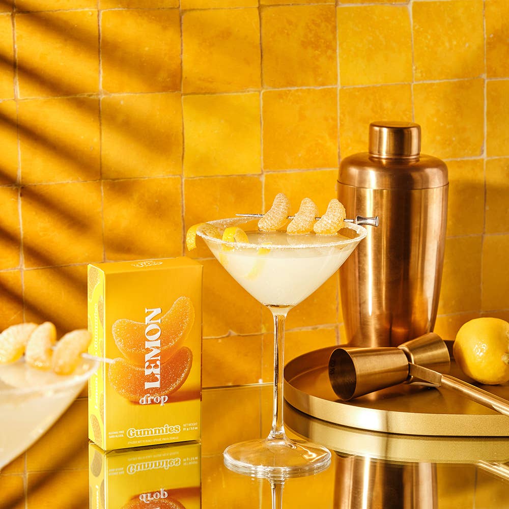 Vesper Bites - Lemon Drop Gummies, Chewy Candies, All natural