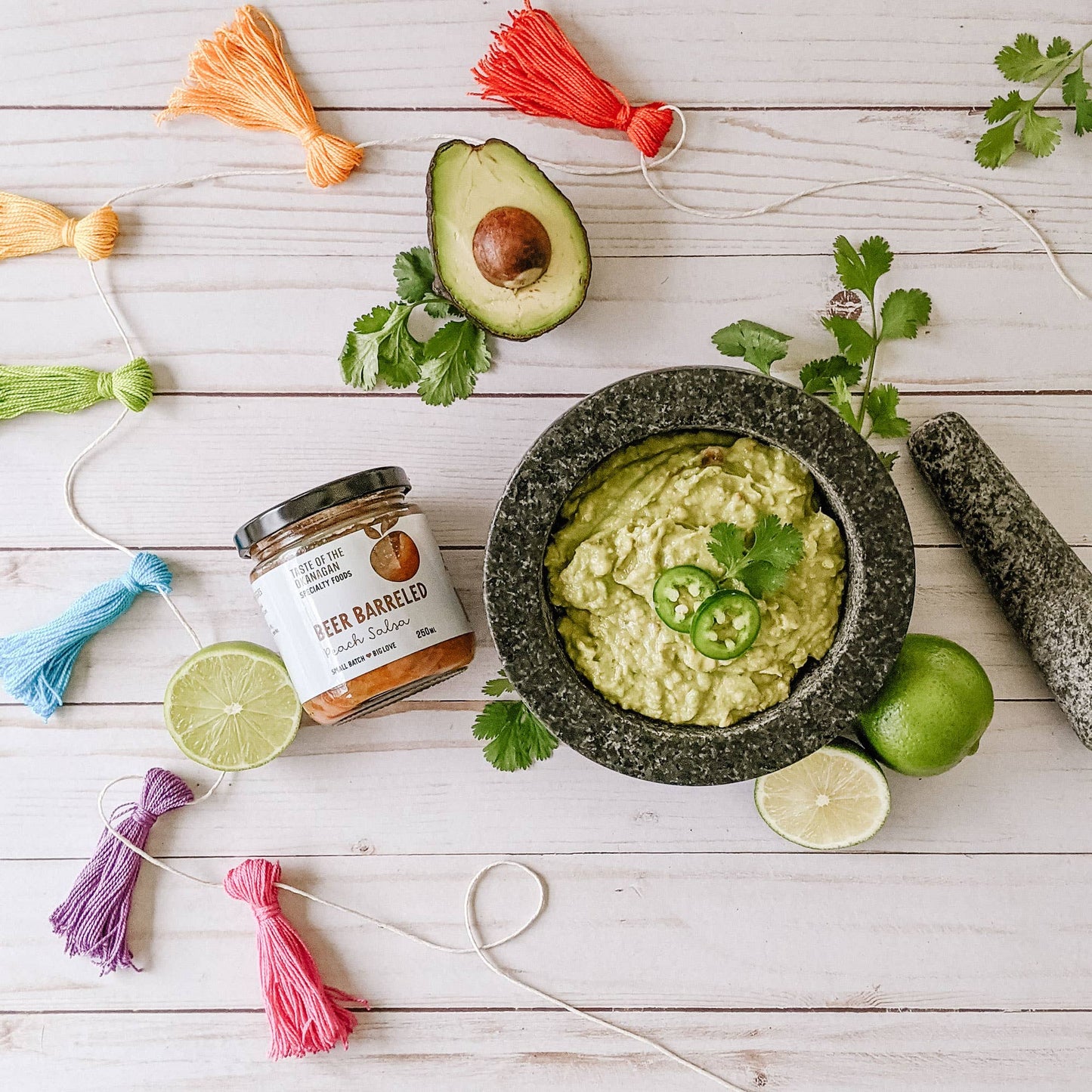Taste of the Okanagan - Beer Barreled Peach Salsa — Okanagan Peaches & Craft Beer