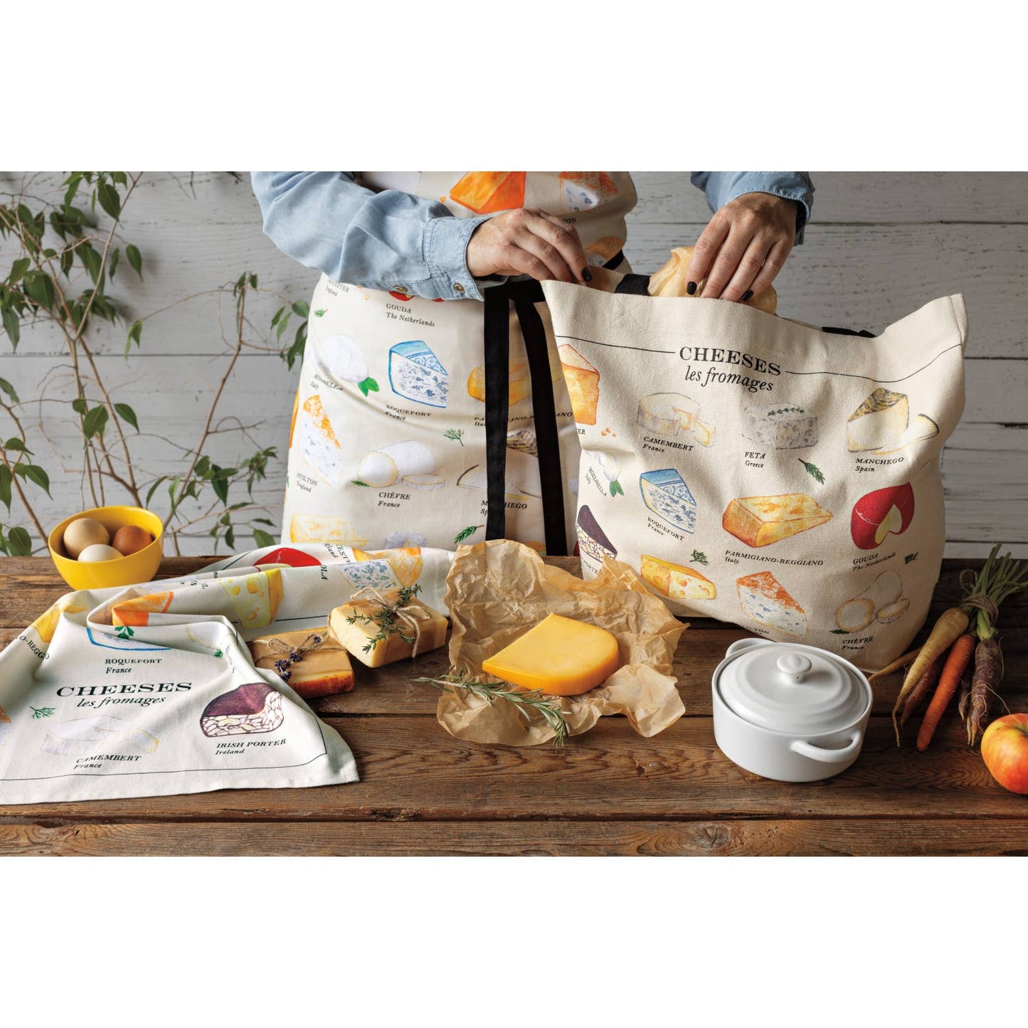Danica Brands - Les Fromages Dishtowel