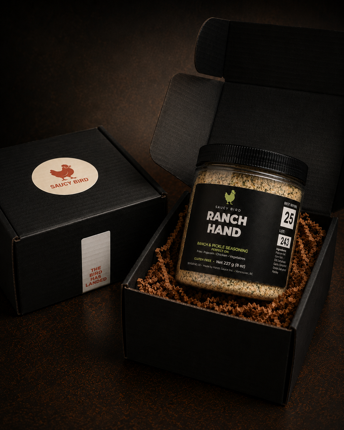 Saucy Bird - Ranch Hand | Ranch & Pickle Seasoning | Gluten-Free | 227 g