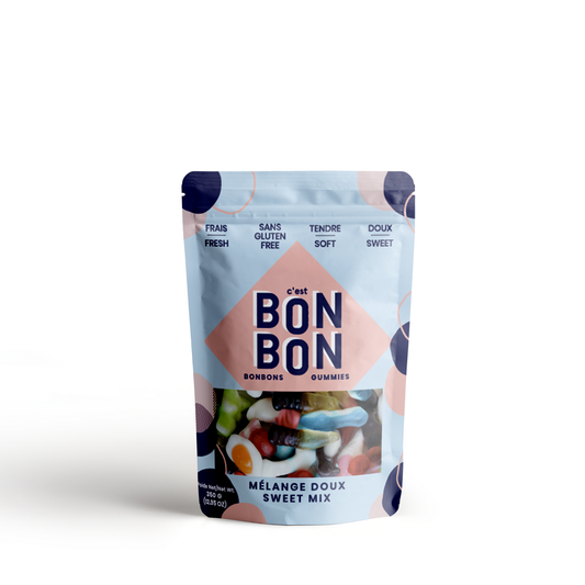 c'est BONBON- Canada - Sweet Mix - Large - Gummy Candies