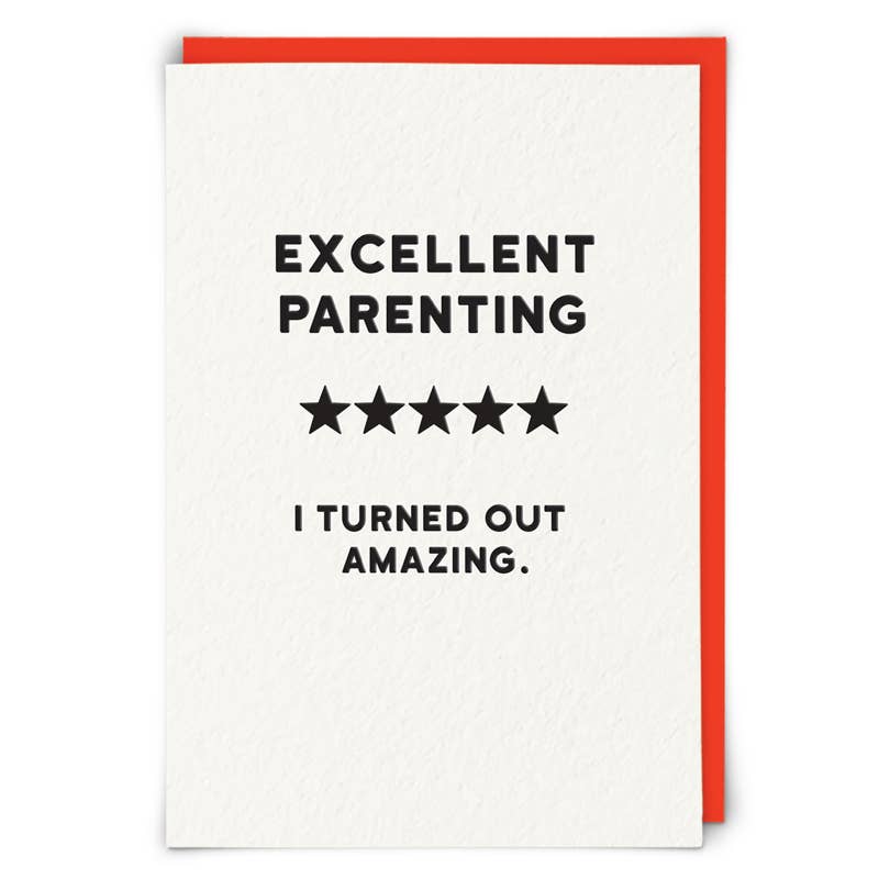 Redback Cards Canada - ALL Duties Paid - Parenting Greeting Card