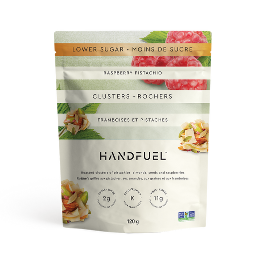 HANDFUEL - Raspberry Pistachio Clusters150g x 12