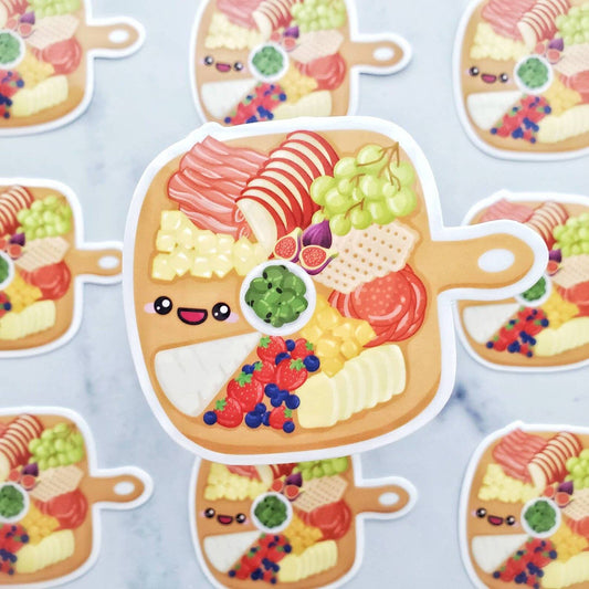 Charcuterie Board Sticker, charcuterie lover, cheese board