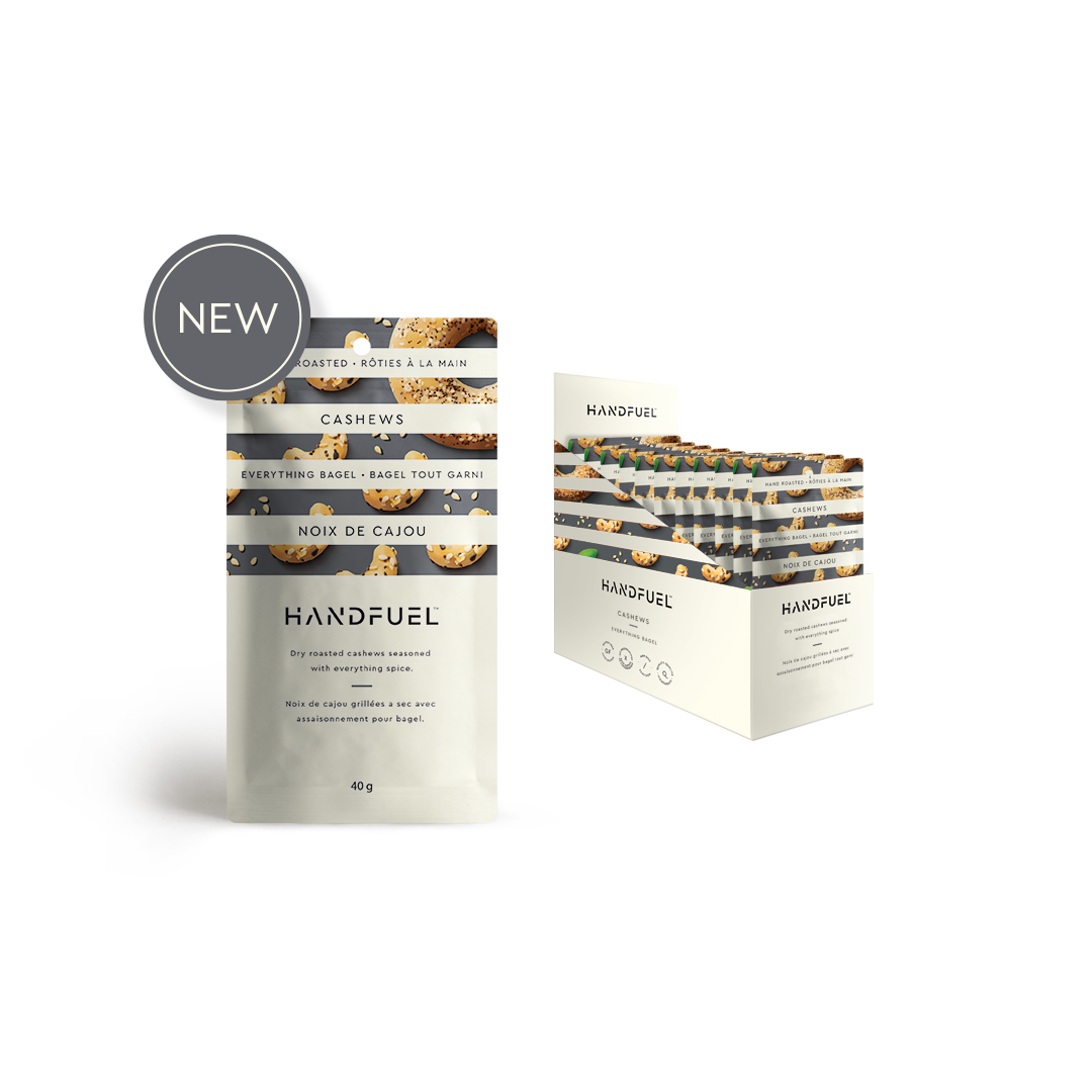 HANDFUEL - Everything Bagel Cashews 40g X 12