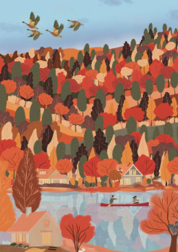 Villager Puzzles - Changing Seasons | 1000-Piece Puzzle | Designed in Canada