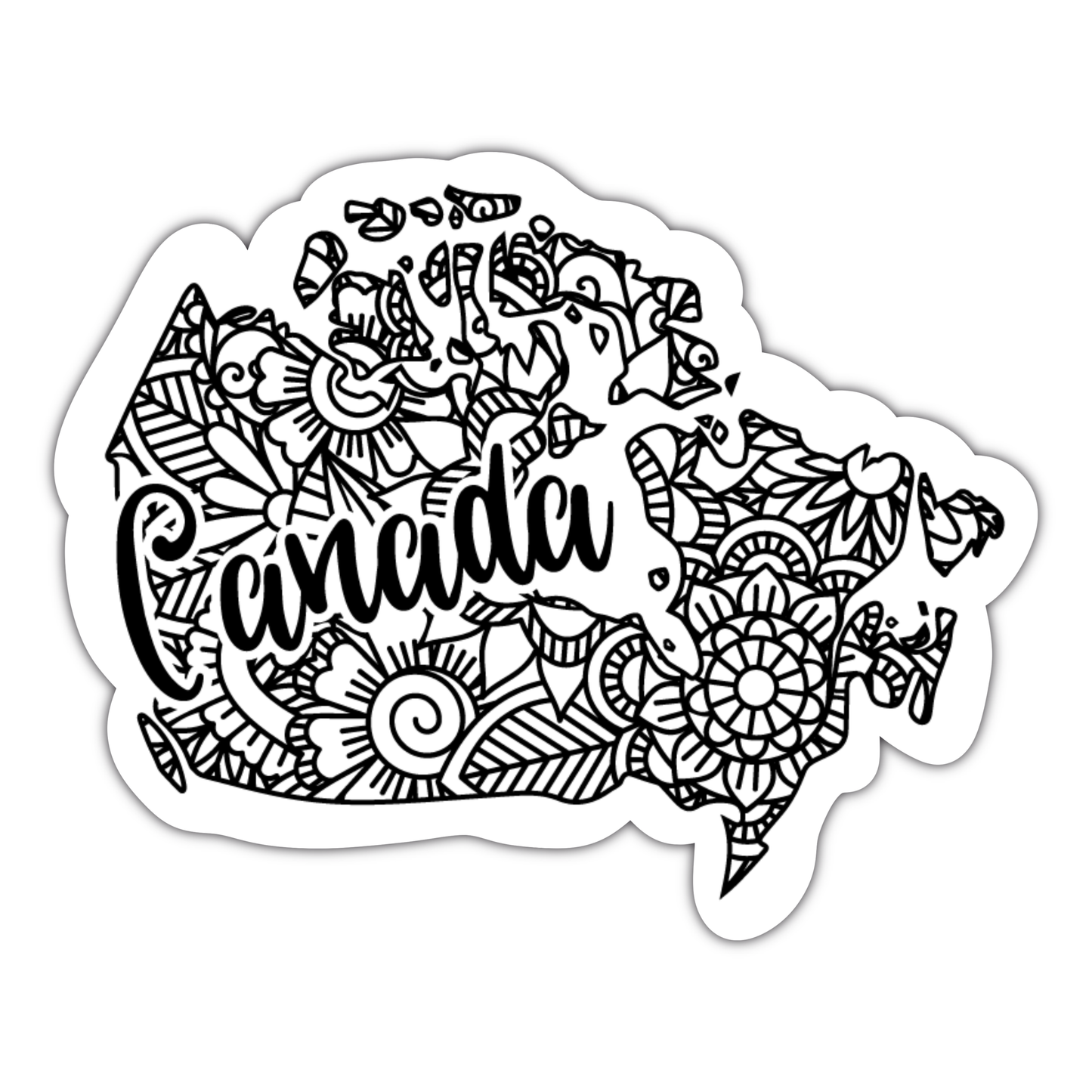 Canada vinyl sticker