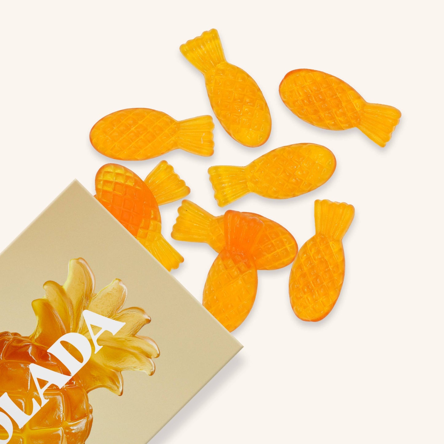 Vesper Bites - Pina Colada Gummies, Chewy Candies, All natural