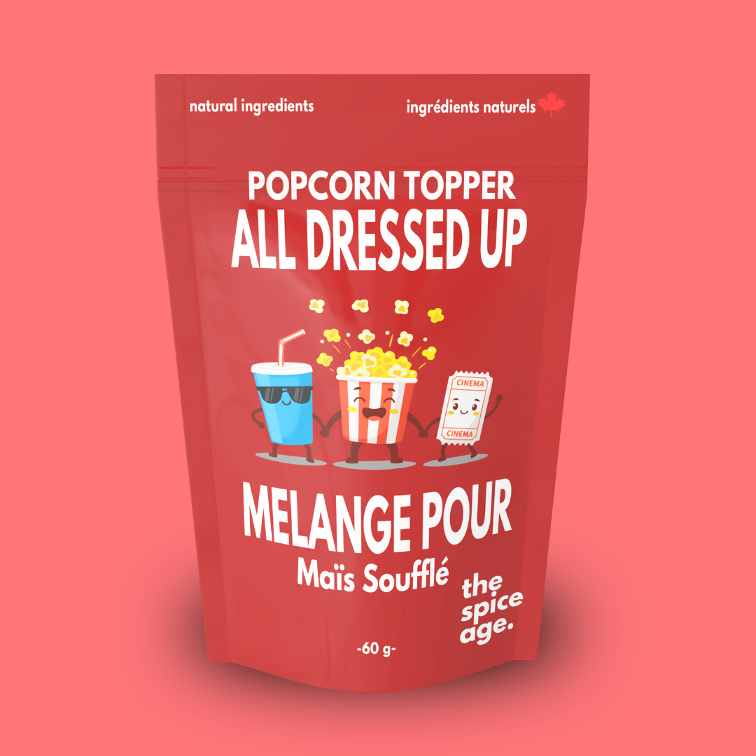 The Spice Age - NEW All Dressed Up Popcorn Topper