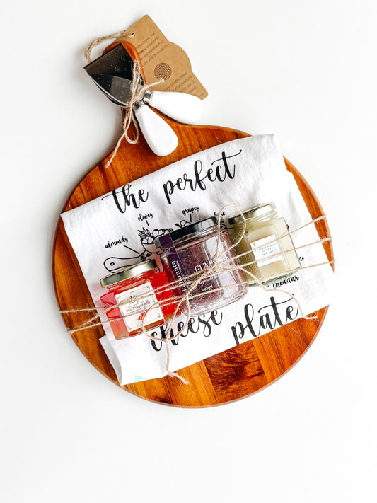 PG Round Board Gift Set with Knives