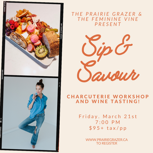 Sip and Savour - Charcuterie Creations and Wine Explorations