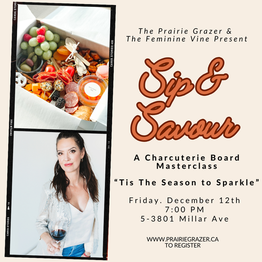 Sip & Savour - TIS THE SEASON FOR SPARKLES - FRIDAY, DECEMBER 12th