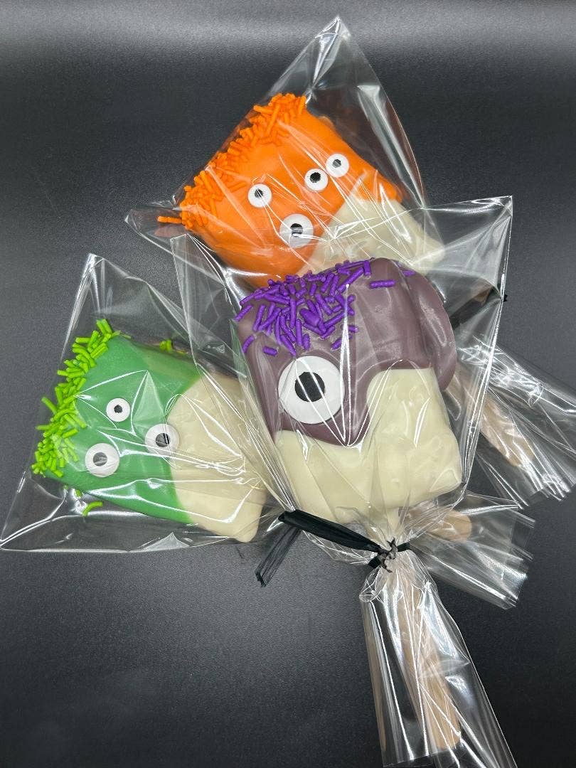 Norm & Lenore - Halloween Monster Rice Krispie Square