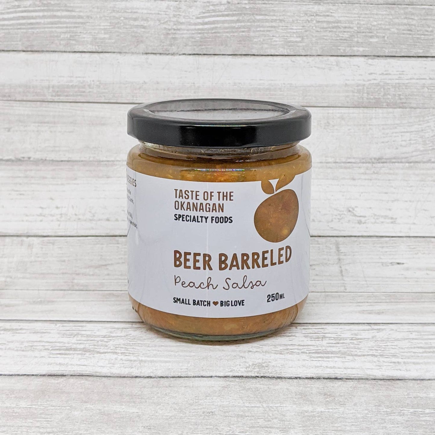 Taste of the Okanagan - Beer Barreled Peach Salsa — Okanagan Peaches & Craft Beer