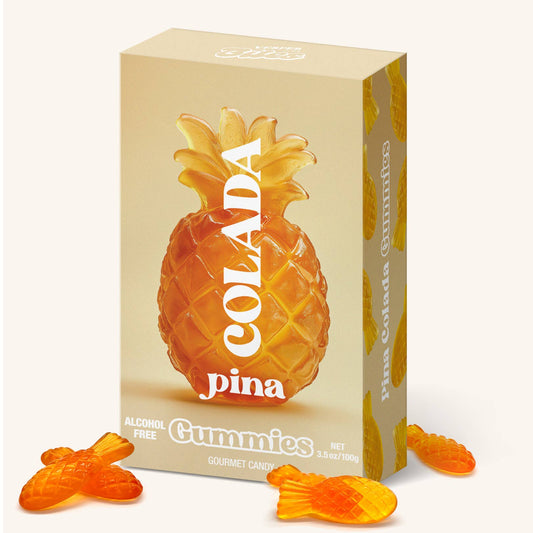 Vesper Bites - Pina Colada Gummies, Chewy Candies, All natural