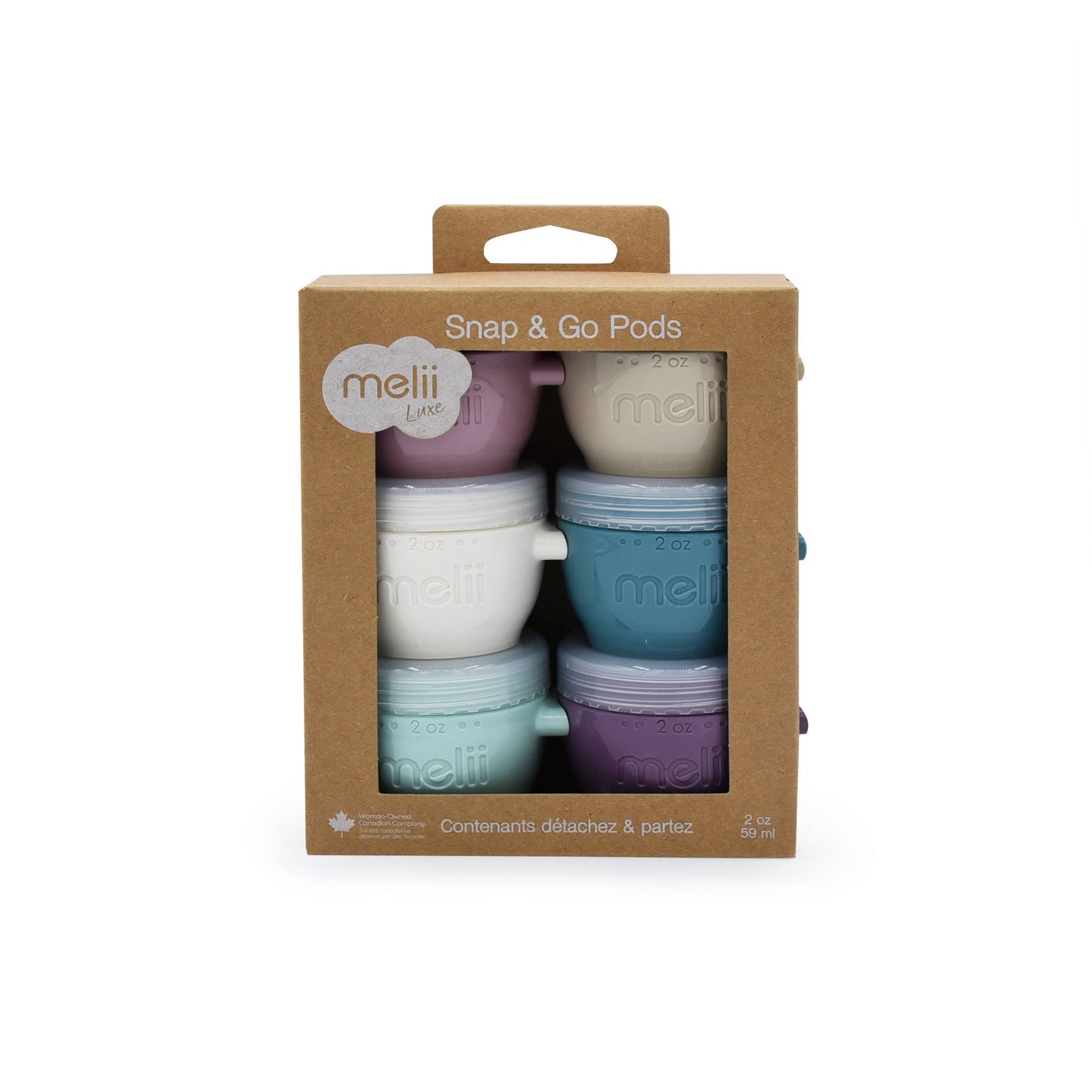 melii - Luxe Snap & Go Pods: 4oz-4pk