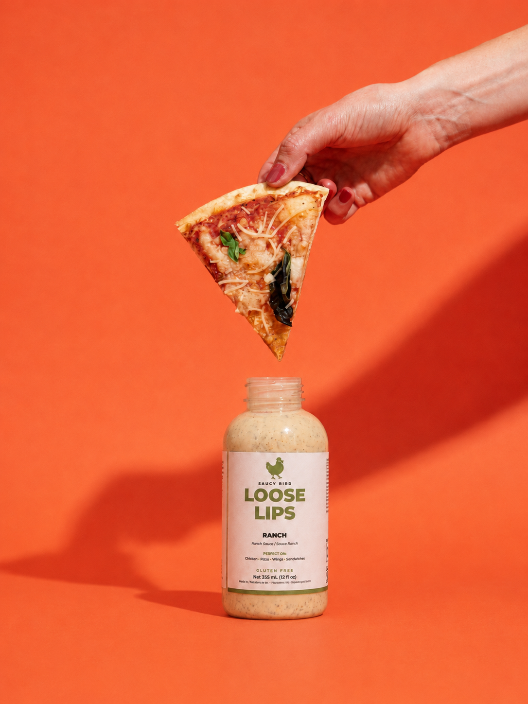 Saucy Bird - Loose Lips | Cool Hot Ranch Sauce | Gluten-Free | 355 mL