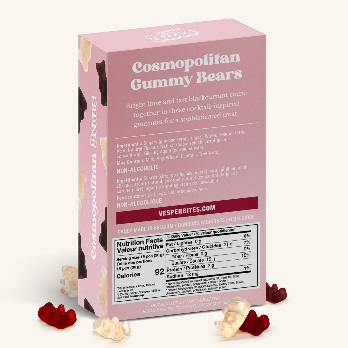 Vesper Bites - Cosmo Bears Gummies, Chewy Candies, All natural