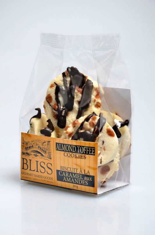 Bliss Gourmet Baked Goods Inc - Almond Toffee Cookies